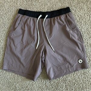 Vuori Kore Unlined 8" Inseam Polka Dot Waist Shorts